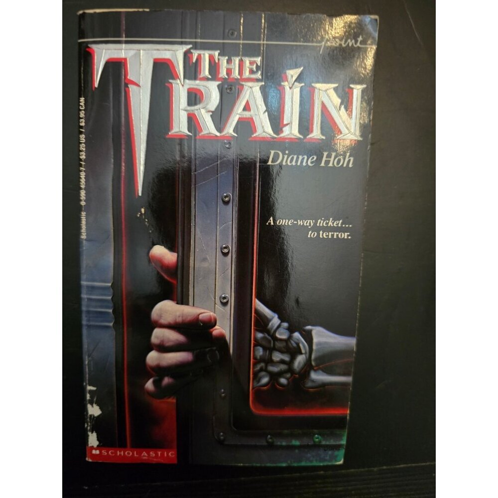 The Train by Diane Hoh Vintage Point Horror Paperback Book